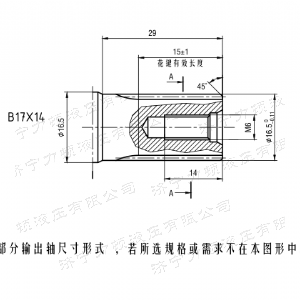 半岛电竞游戏（中国）有限公司后油口系列马达